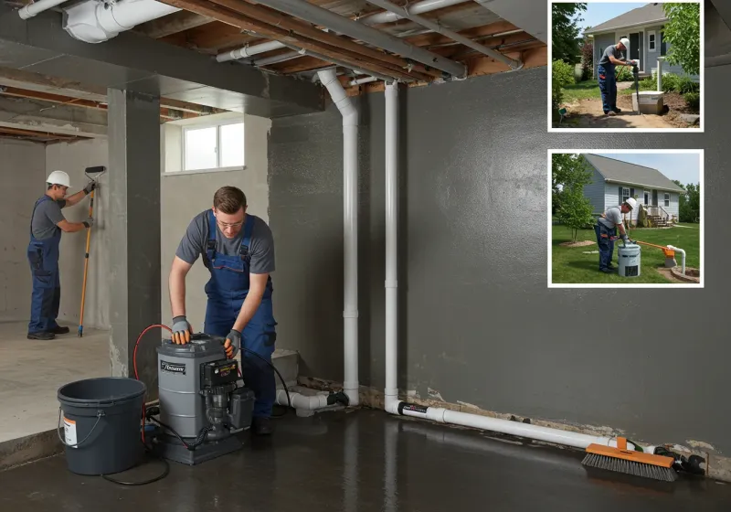 Basement Waterproofing and Flood Prevention process in Dover, AR